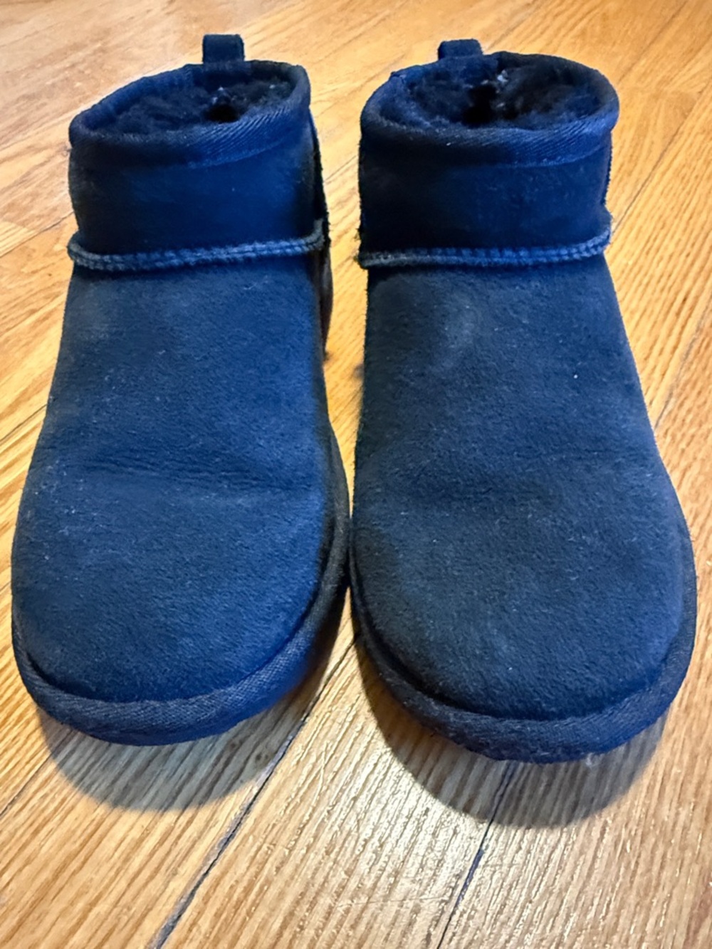 UGG Black Shearling-Lined Bootie